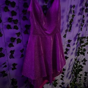 Sparkly Pink Homecoming/ Prom Dress